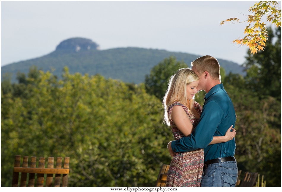 Engagement Session at Jolo Vineyards and Winery in Pilot Mountain, NC