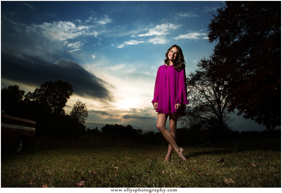 Senior Session with Reily in Pfafftown NC