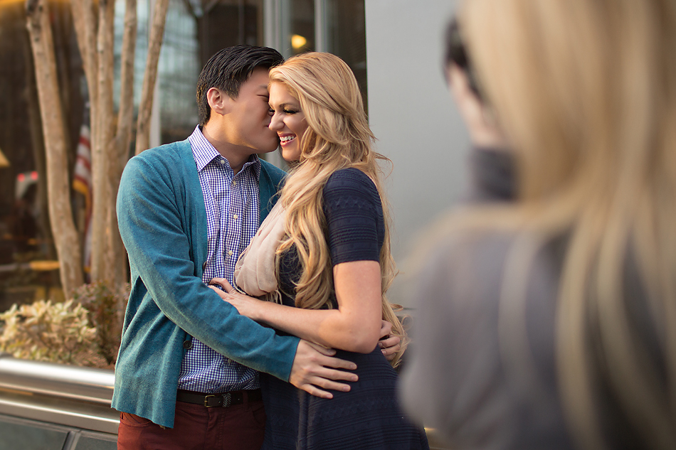 Engagement session in Uptown Charlotte
