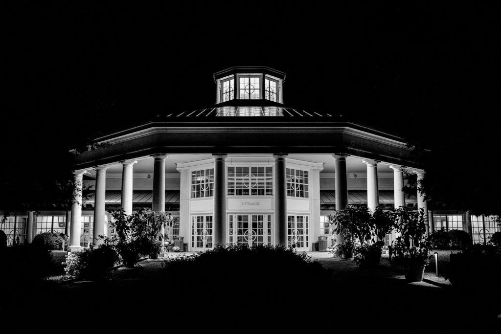  Daniel Stowe Botanical Gardens at night