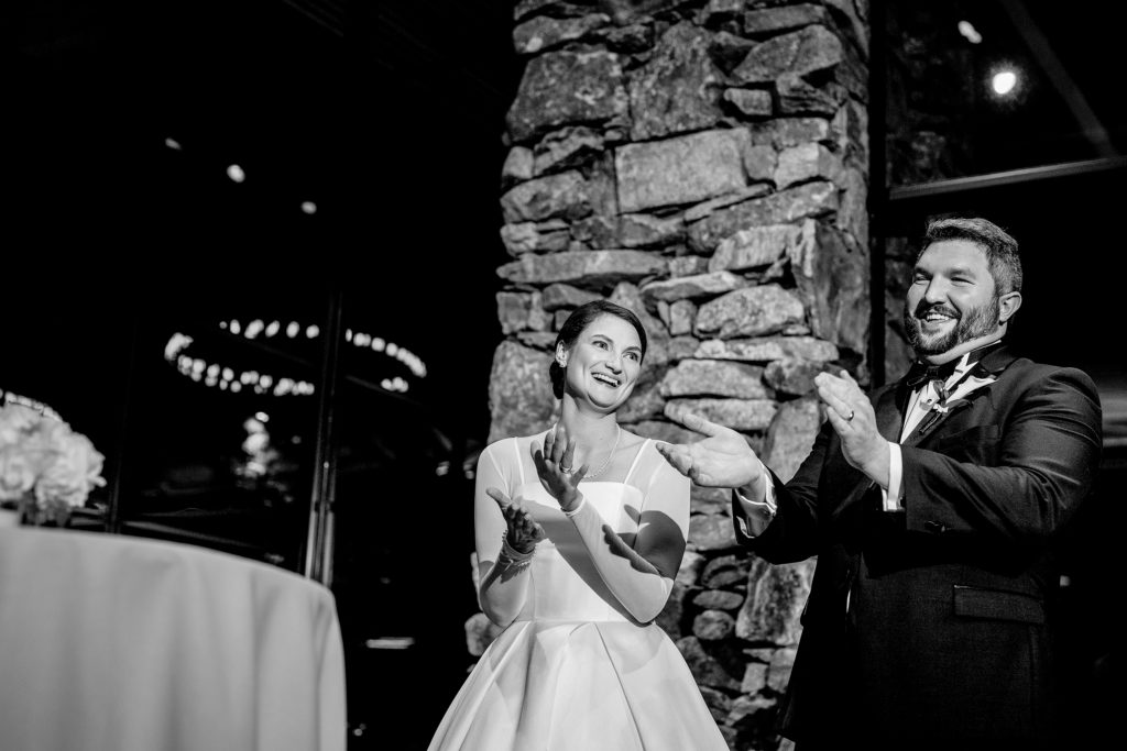 toasts - Wedding at Seely Pavilion Lawn in The Grove Park Inn in Asheville, NC
