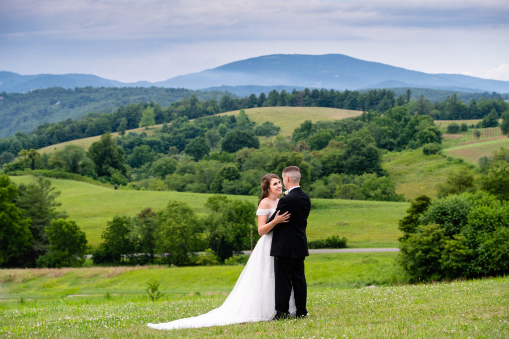 Mountain Views from Winter Wood Farm wedding in Sparta NC - Captured by Weddings by Bluesky